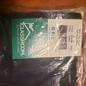 School Uniform Boys Flat Front Short - Navy